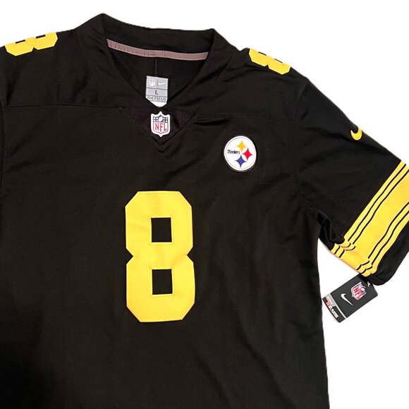 NFL Pittsburgh Steelers Pickett Football Jersey Mens Large New Retail $150 Nike - Picture 2 of 8